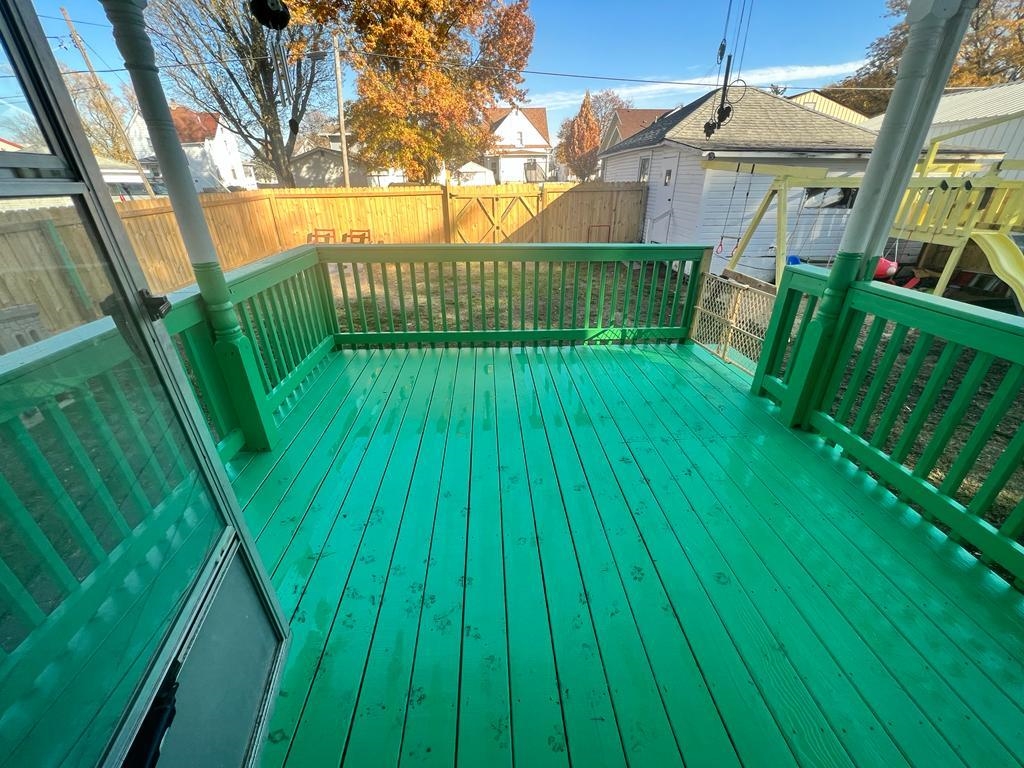 425 North Main Street Stockton, IL 61085 - Photo 16 of 20 a view of deck with patio