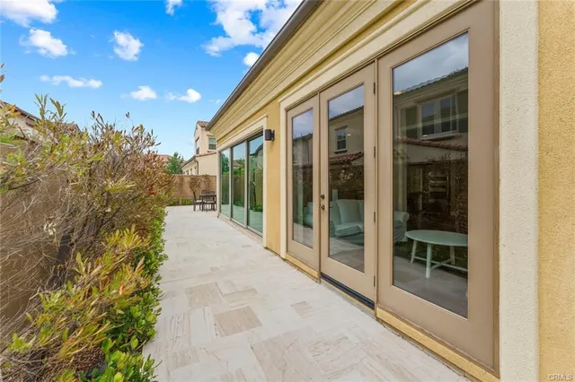 a view of a porch of the house