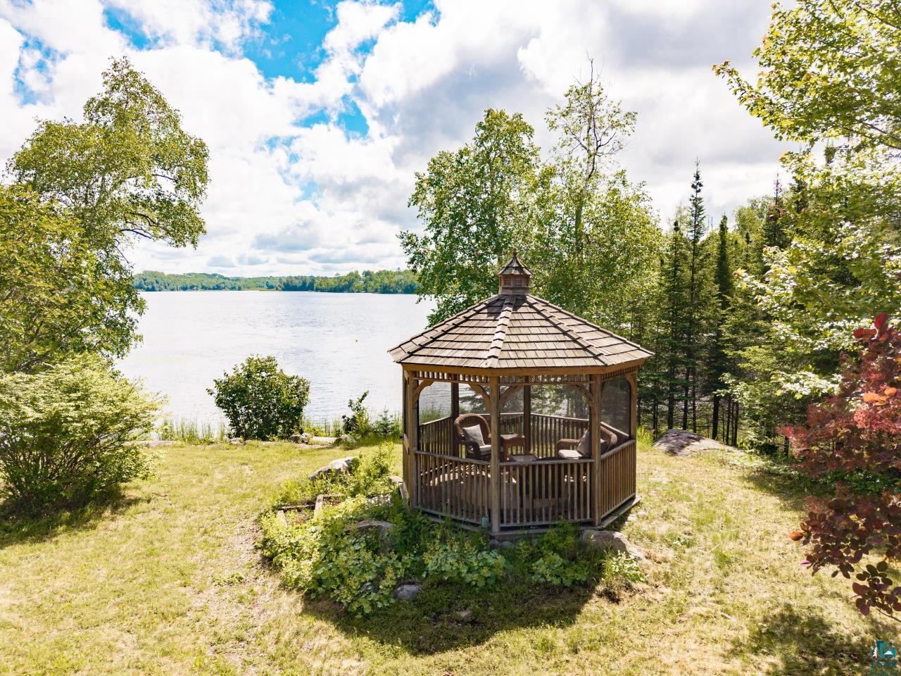 6139 North Sunset Ridge Road Duluth, MN 55803 - Photo 3 of 23 Lakeside screened gazebo.