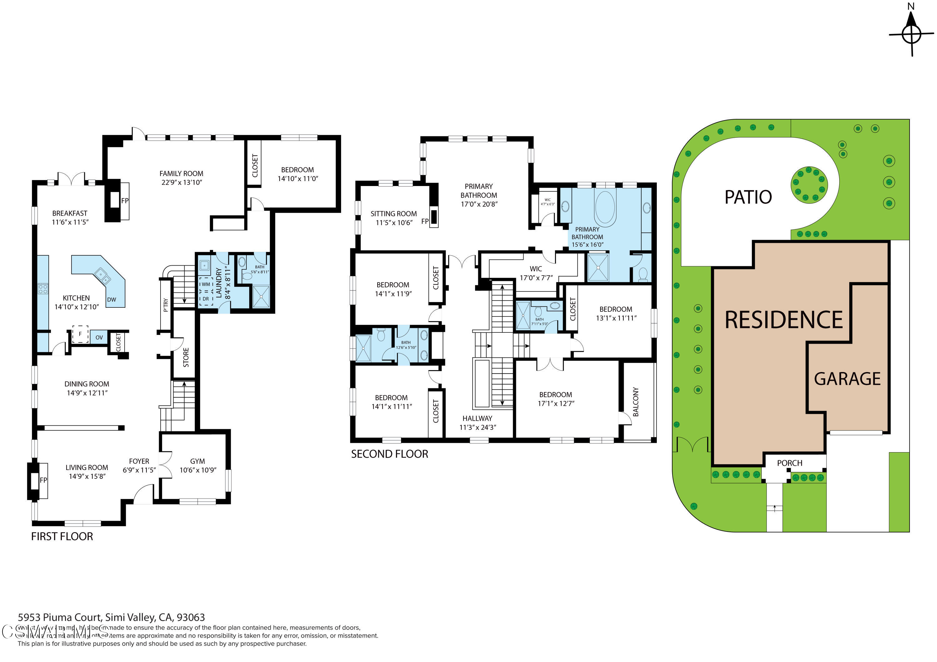 5953 Piuma Court Simi Valley, CA 93063 - Photo 4 of 90 Floorplan