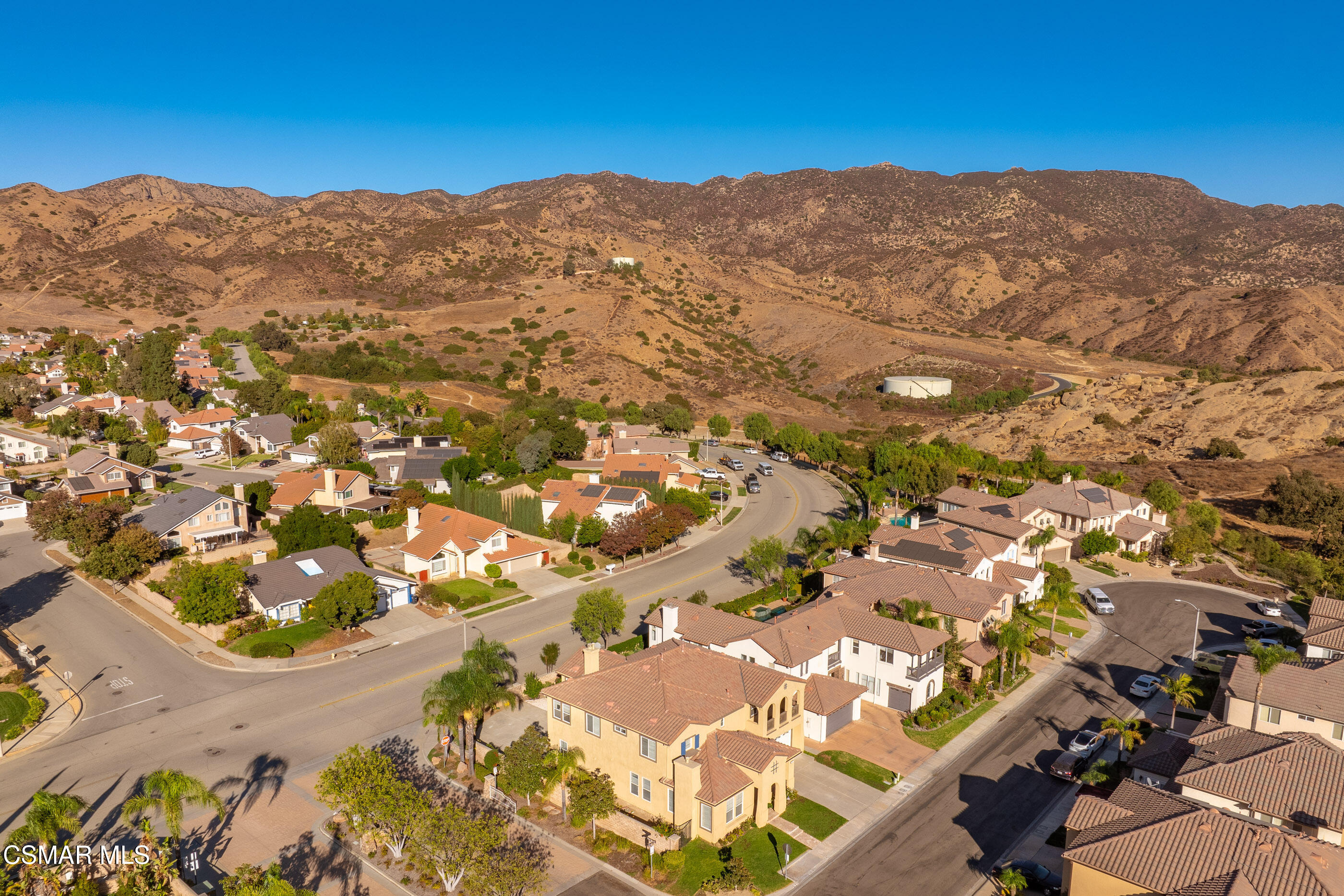 5953 Piuma Court Simi Valley, CA 93063 - Photo 87 of 90 Aerial View