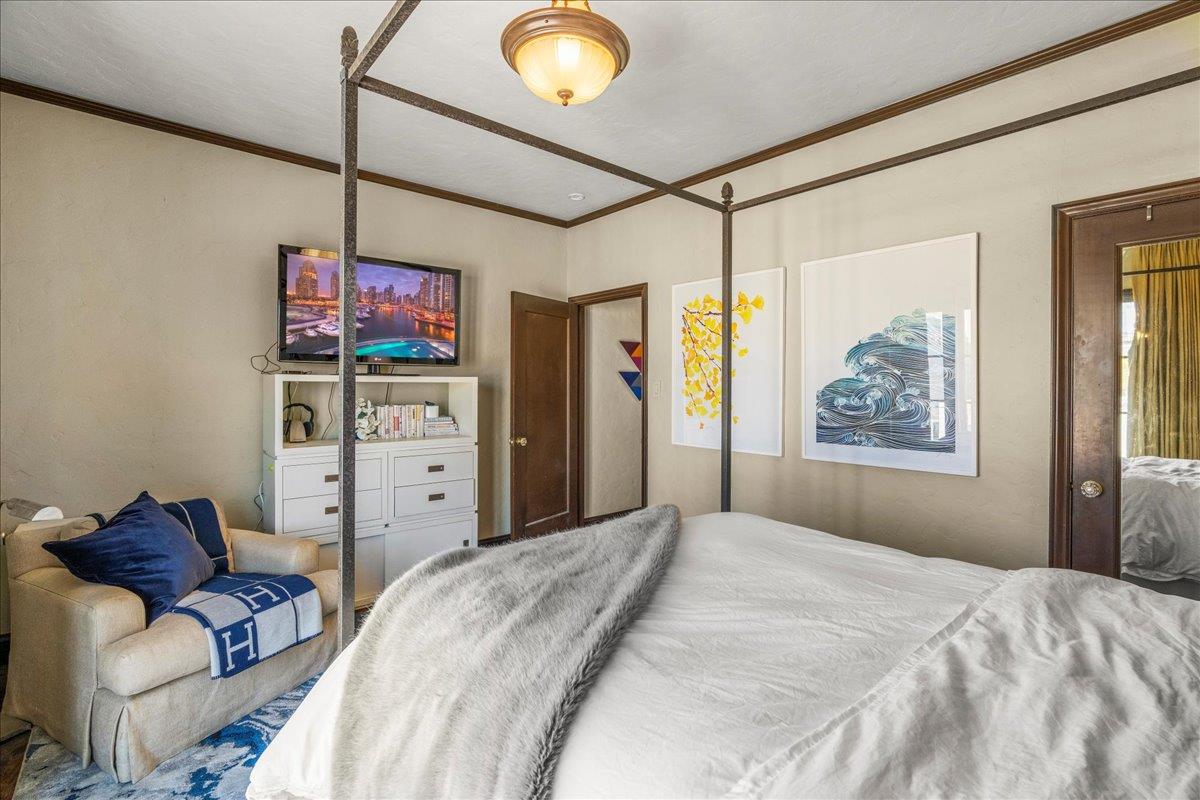 15 Rico Way, Unit 3 San Francisco, CA 94123 - Photo 21 of 46 a bedroom with a bed and furniture