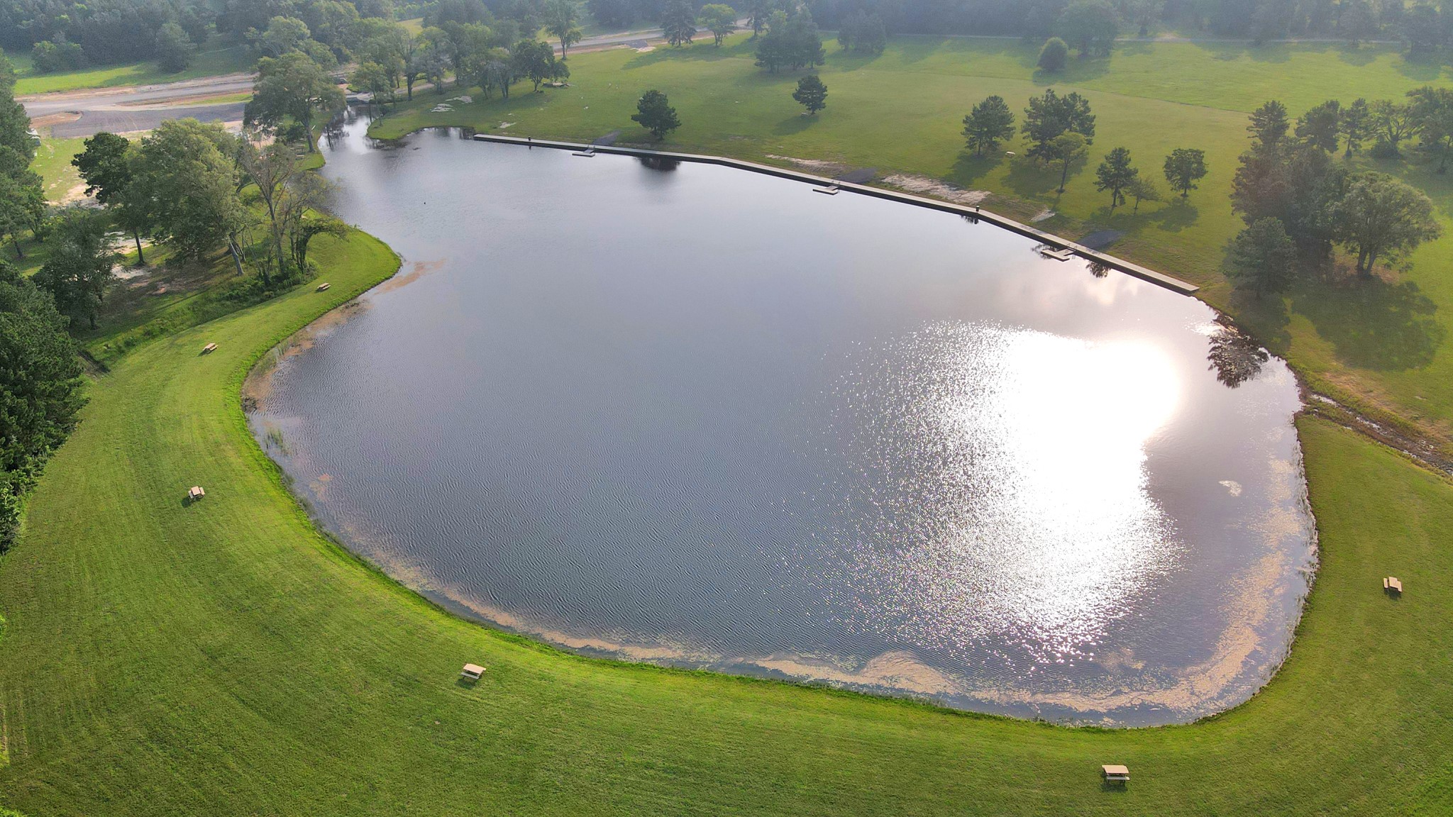 15365 Red Hawk Road Willis, TX 77378 - Photo 7 of 18 a view of a lake from a balcony