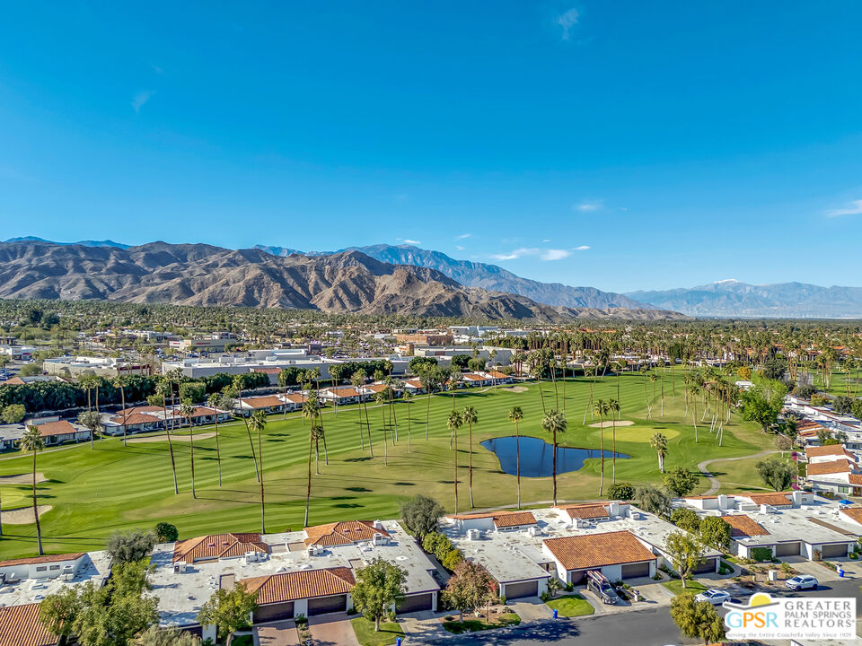 28 Calle Encinitas Rancho Mirage, CA 92270 - Photo 21 of 57 a view of a city from a lake view