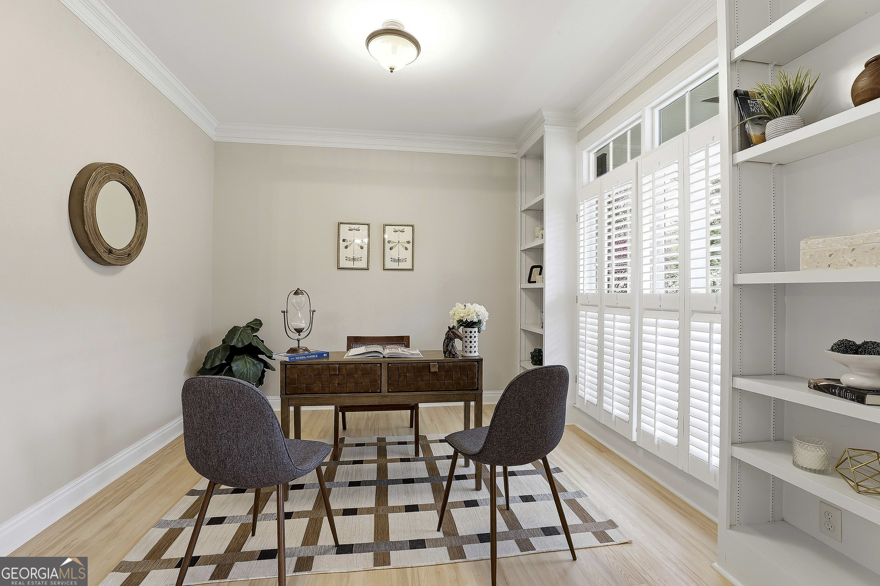 108 Tullamore Trail Tyrone, GA 30290 - Photo 12 of 54 a dining room with furniture and wooden floor