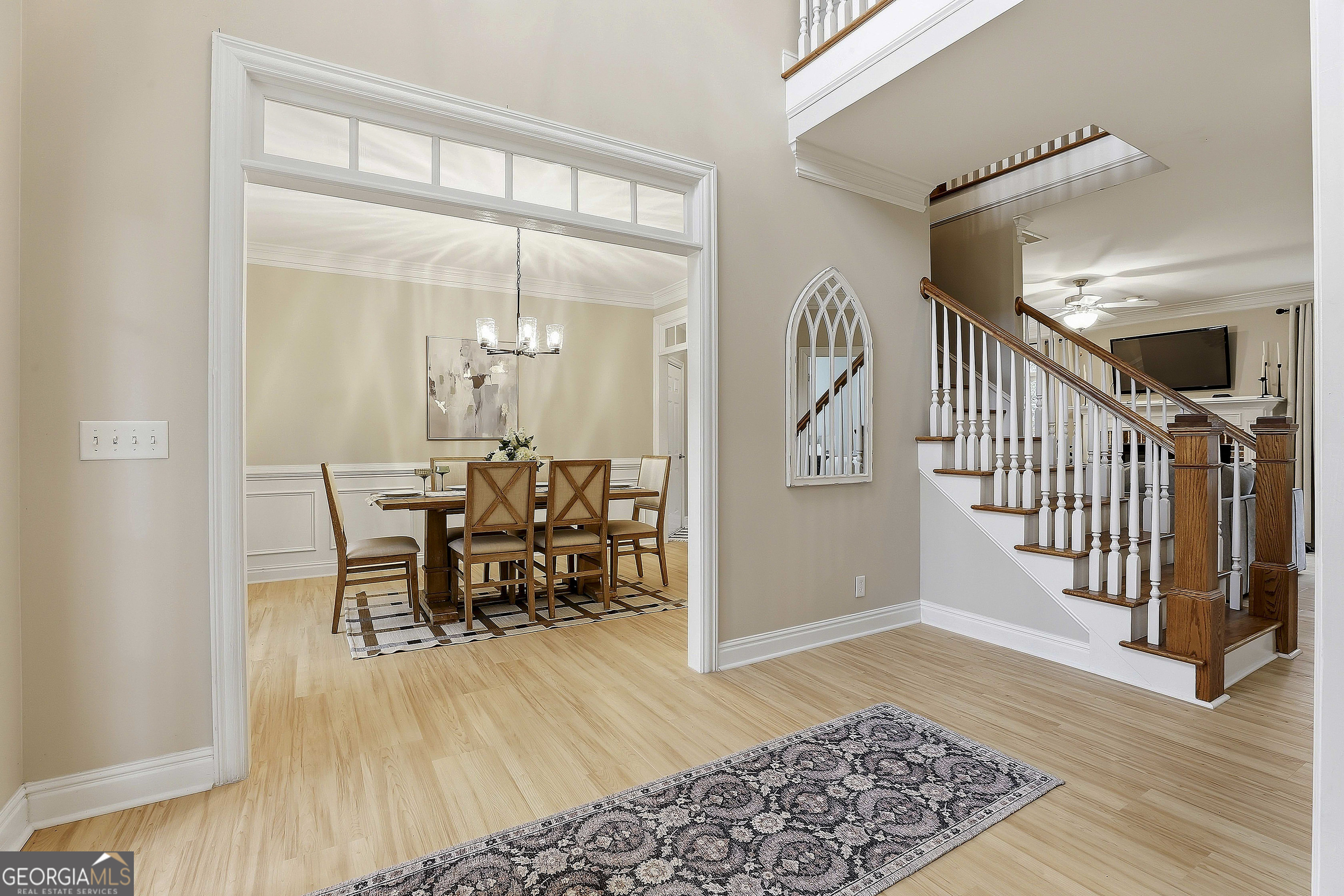 108 Tullamore Trail Tyrone, GA 30290 - Photo 14 of 54 a living room with furniture and wooden floor