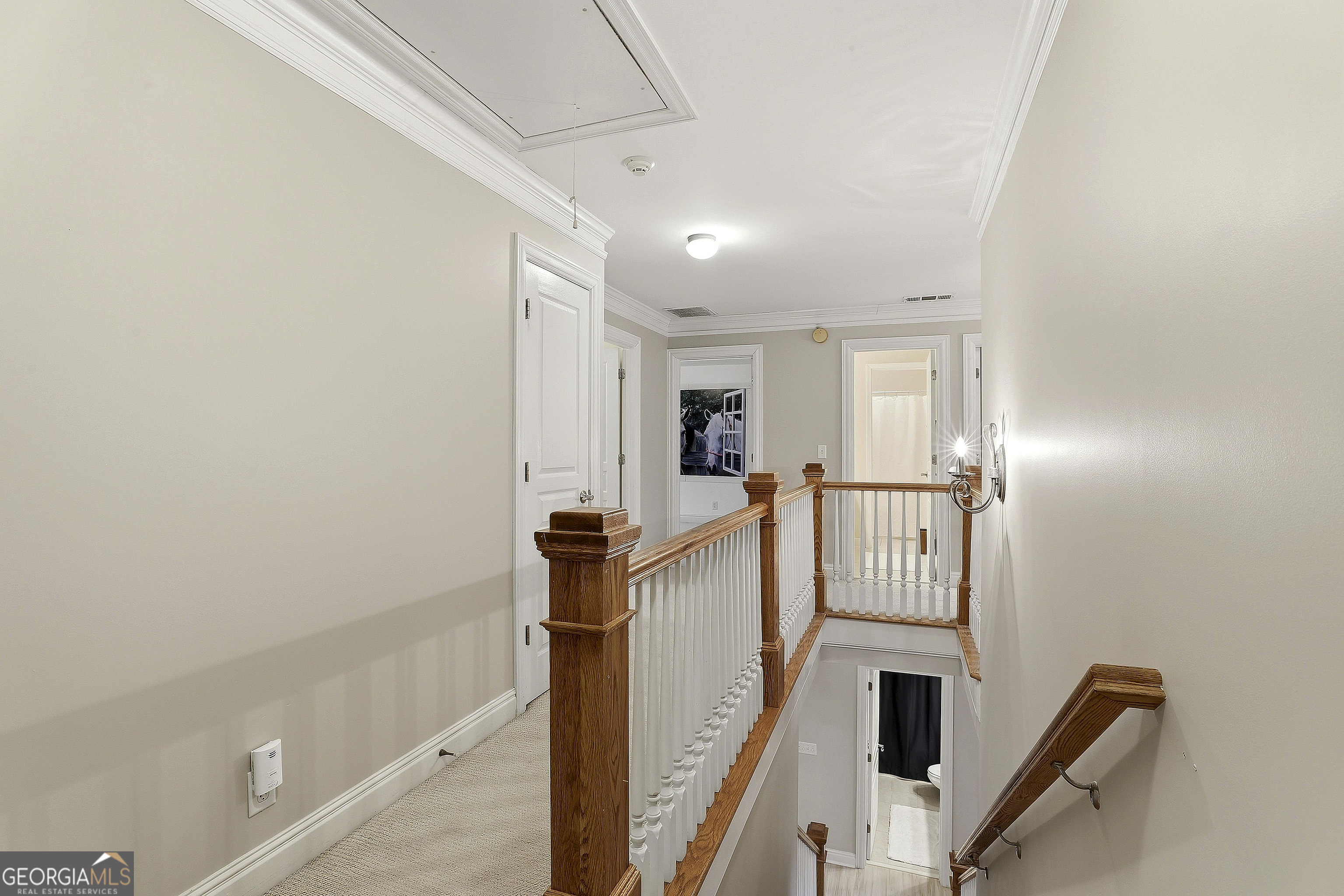 108 Tullamore Trail Tyrone, GA 30290 - Photo 33 of 54 a view of a hallway with windows
