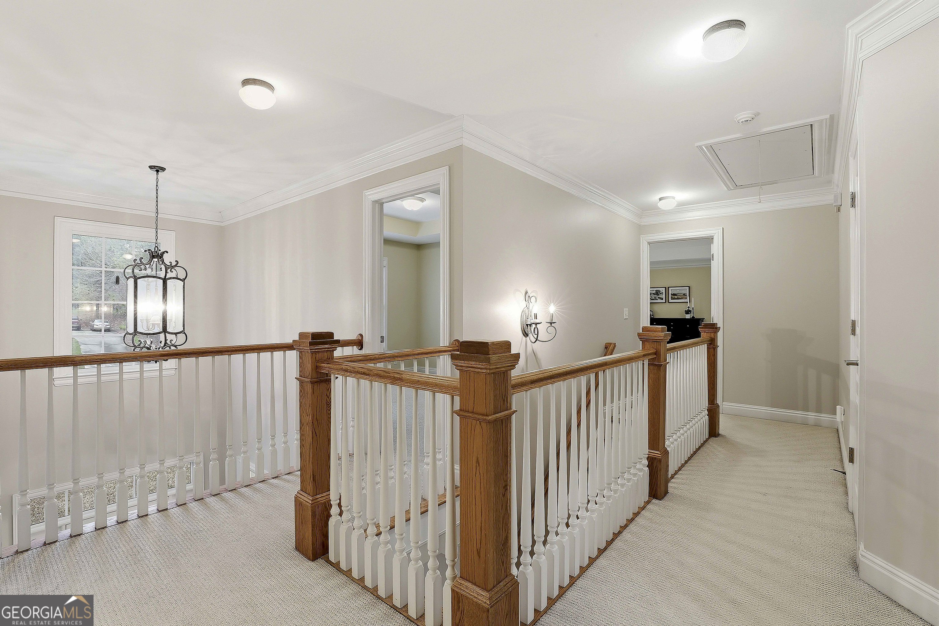 108 Tullamore Trail Tyrone, GA 30290 - Photo 42 of 54 a view of a hallway with a window