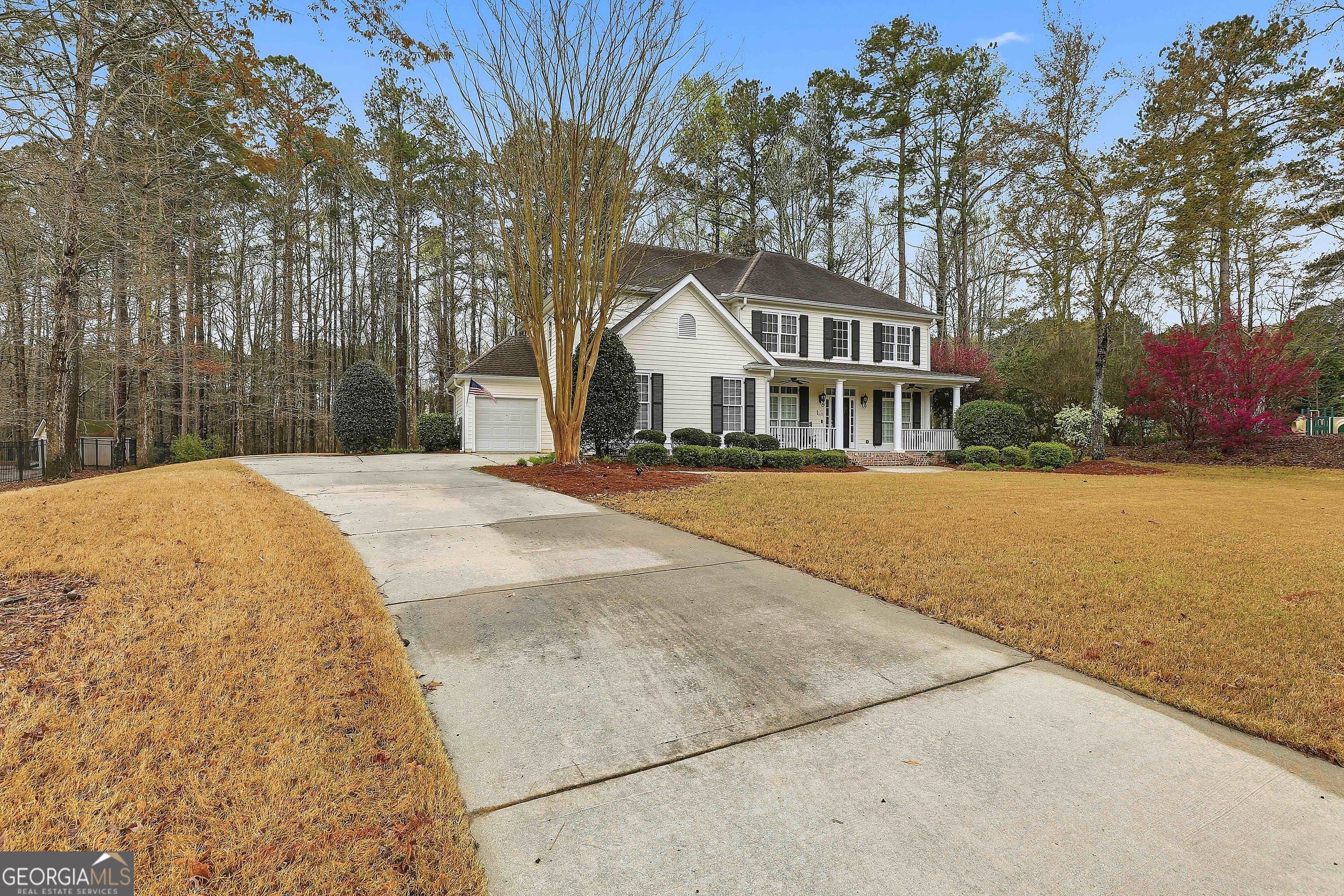 108 Tullamore Trail Tyrone, GA 30290 - Photo 5 of 54 a front view of a house with a yard