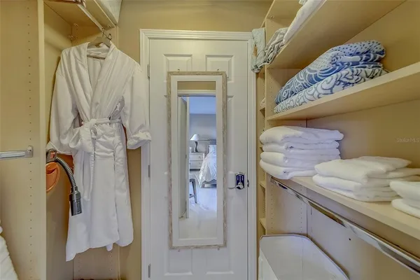 a view of an ocean and beach