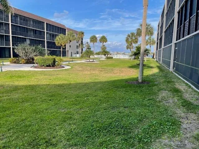 a view of outdoor space with swimming pool