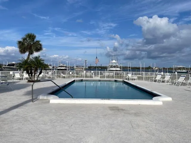 a view of a lake with houses