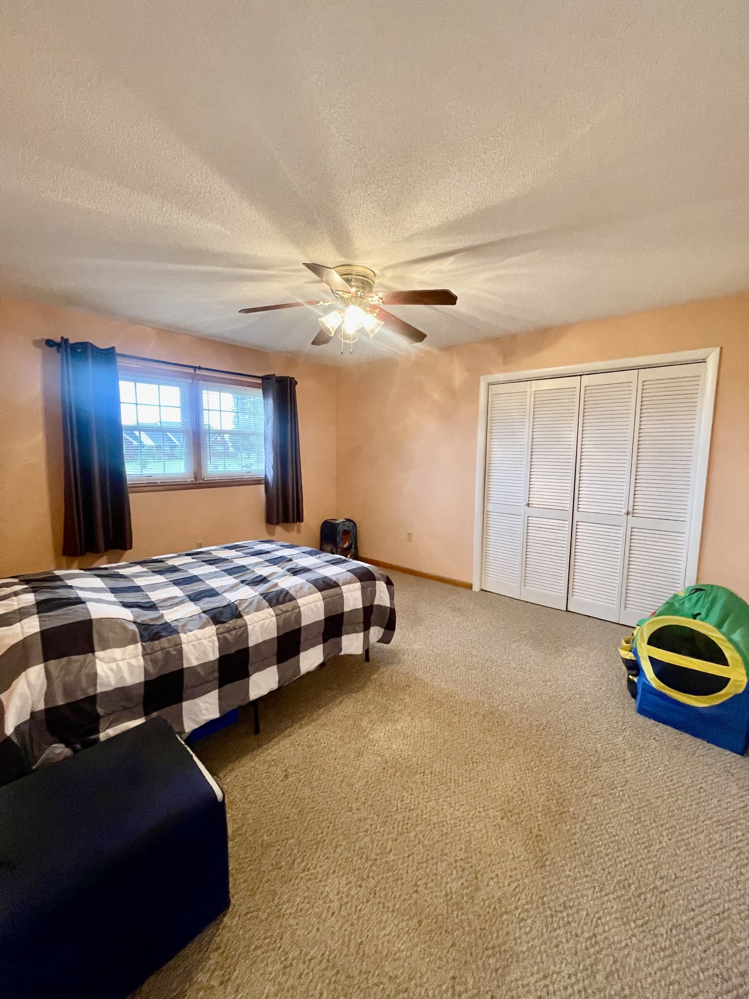 858 Ethridge Red Hill Road Lawrenceburg, TN 38464 - Photo 28 of 46 a bedroom with a bed and a window
