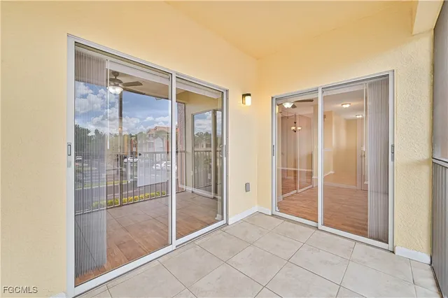 a view of empty room