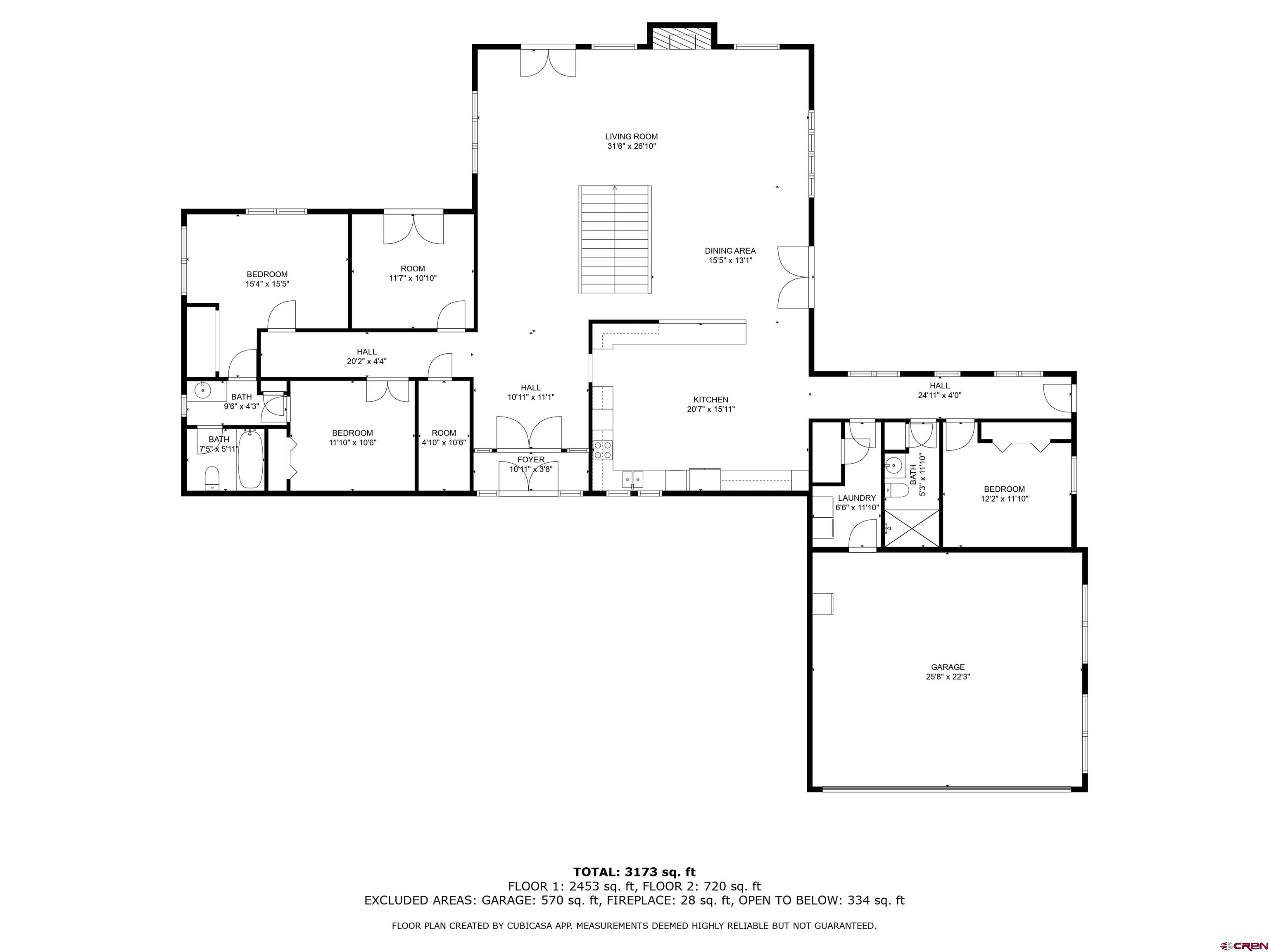 27 Road 3025 Aztec, NM 87410 - Photo 44 of 45 a picture of a floor plan