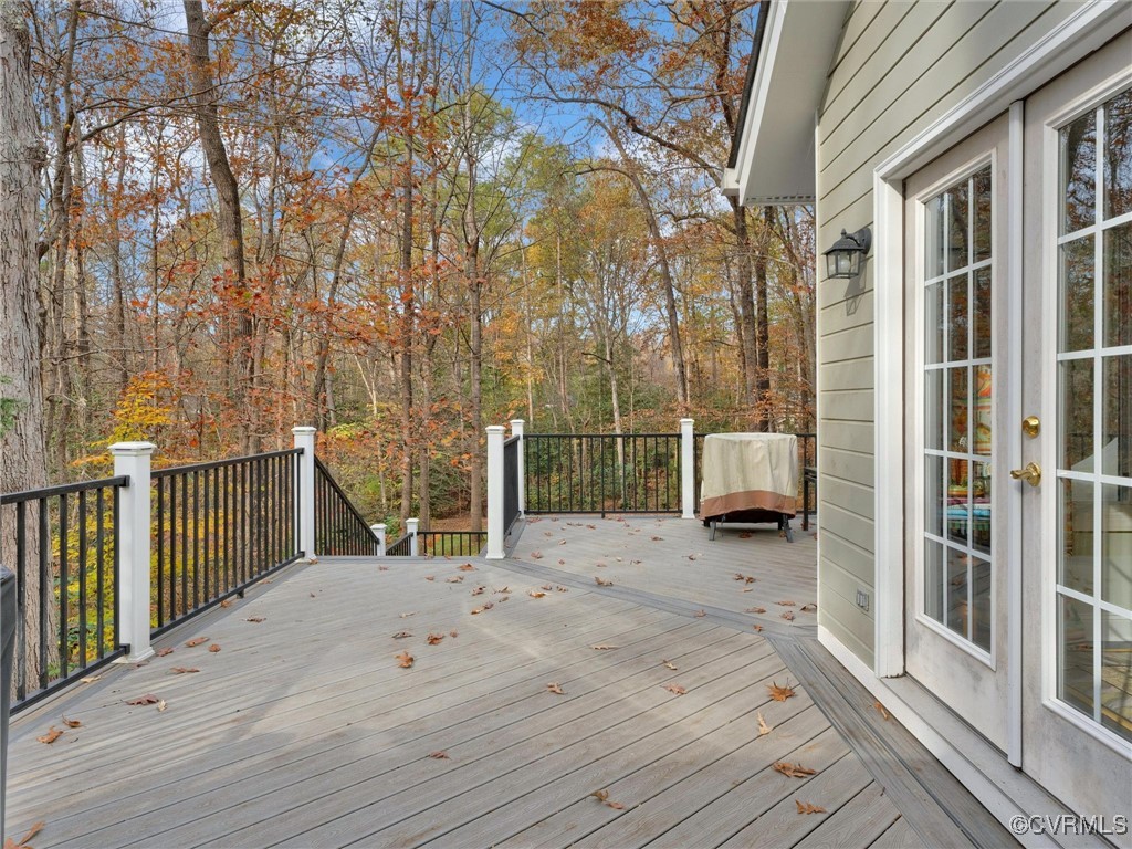6306 West Branch Road Midlothian, VA 23112 - Photo 38 of 50 Composite trex-style decking for low-maintenance