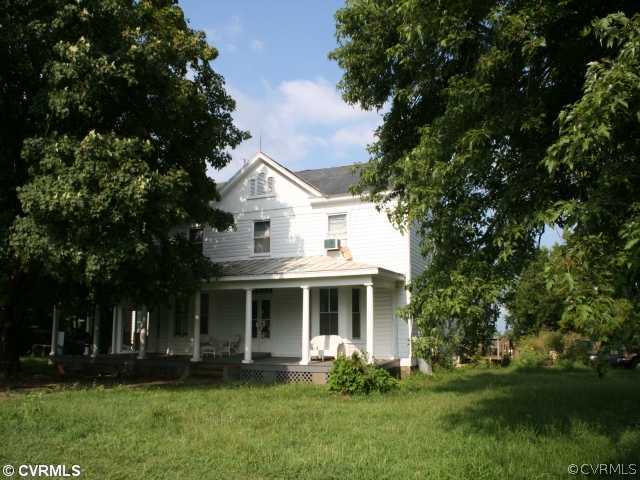 989 Cartersville Road Cartersville, VA 23027 - Photo 3 of 12 Exterior Front - The original farm house was built