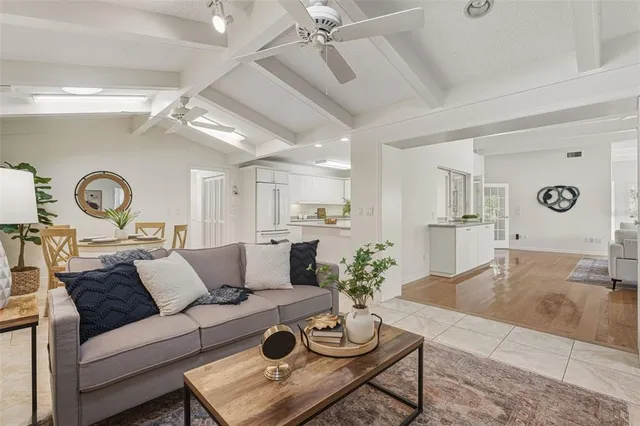 a bathroom with a sink and a large window