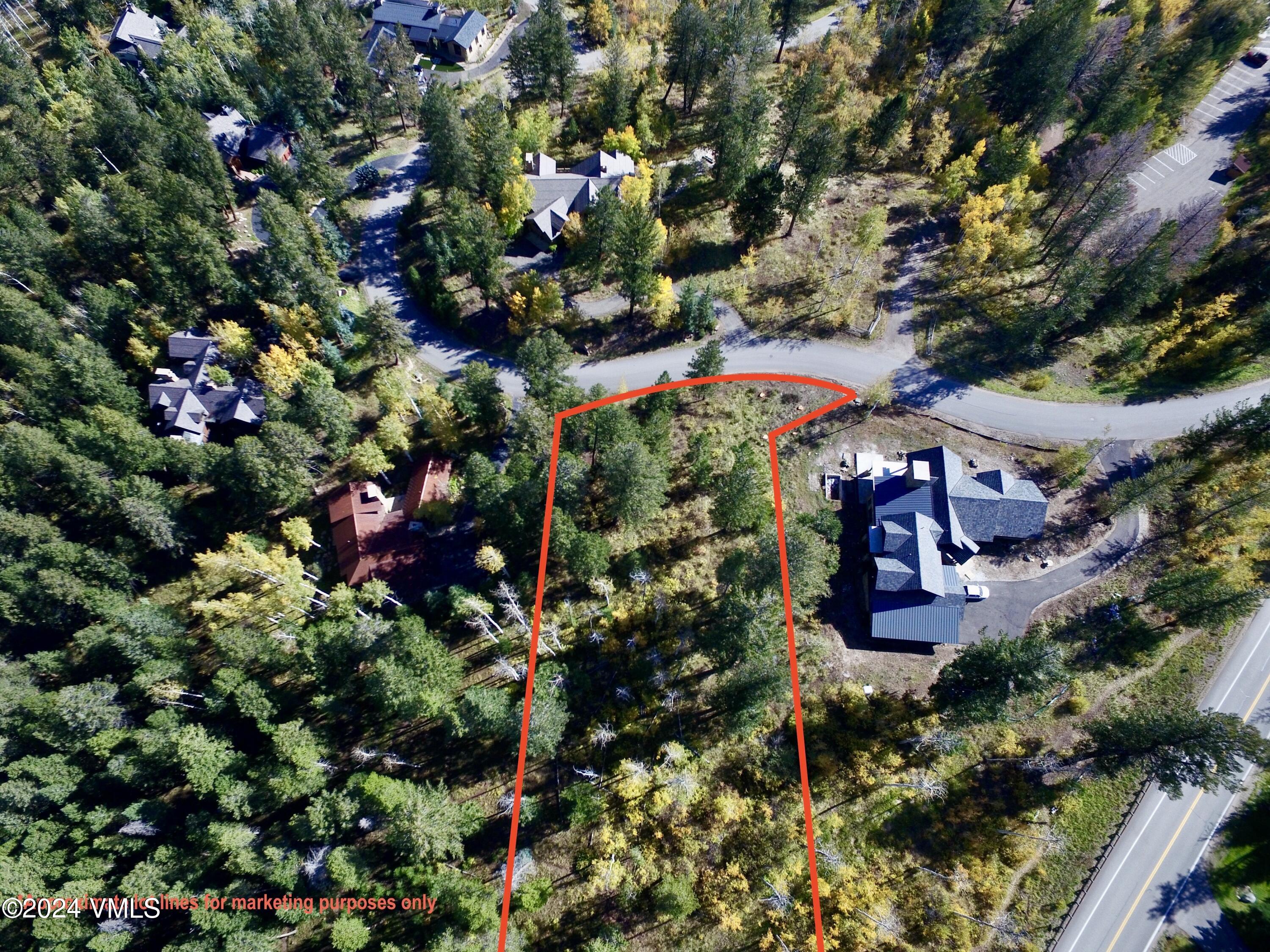 75 Red Draw Edwards, CO 81632 - Photo 8 of 13 an aerial view of house with yard