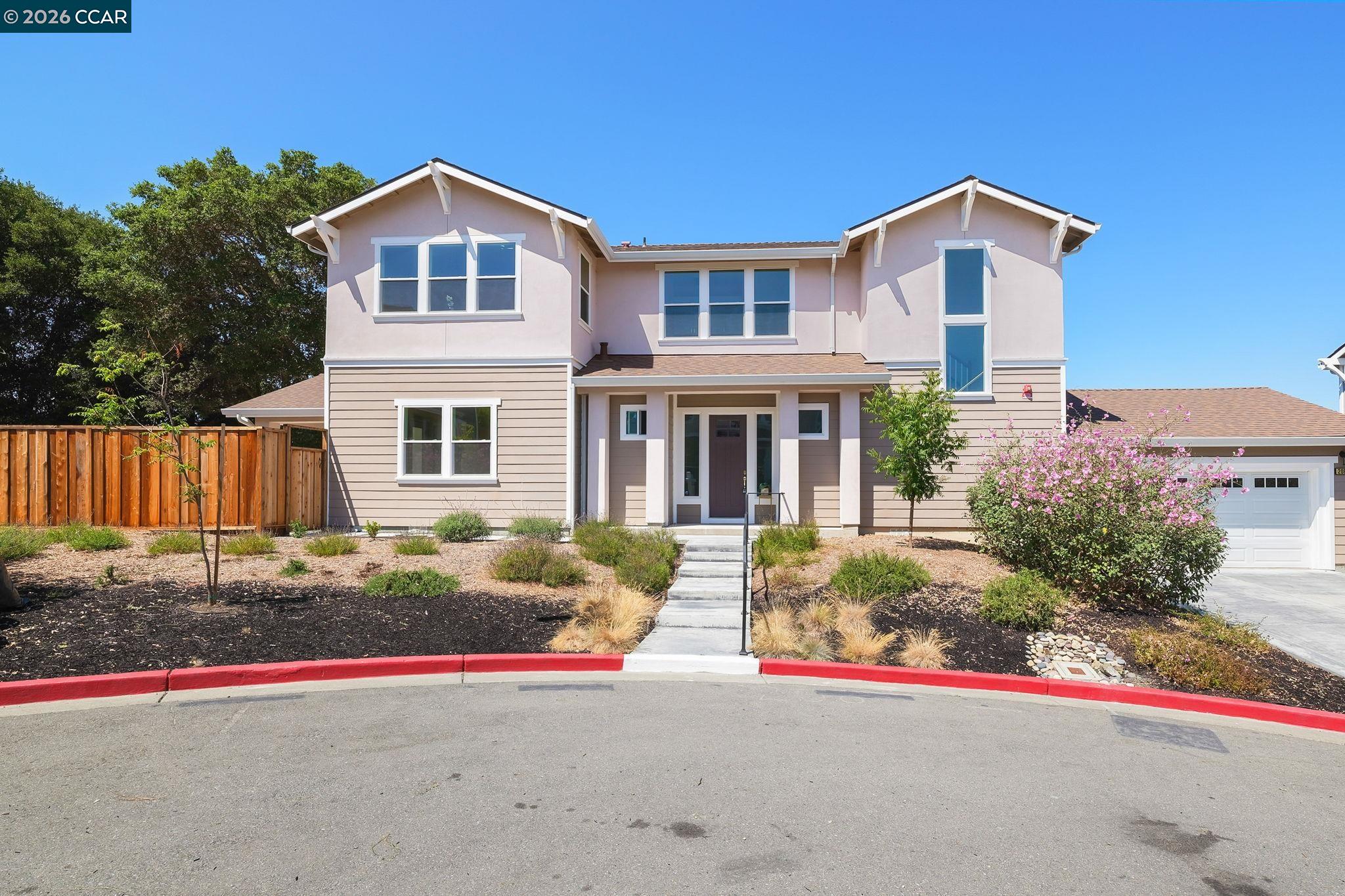 208 Valley View Place El Sobrante, CA 94803 - Photo 1 of 31 a front view of a house with a yard