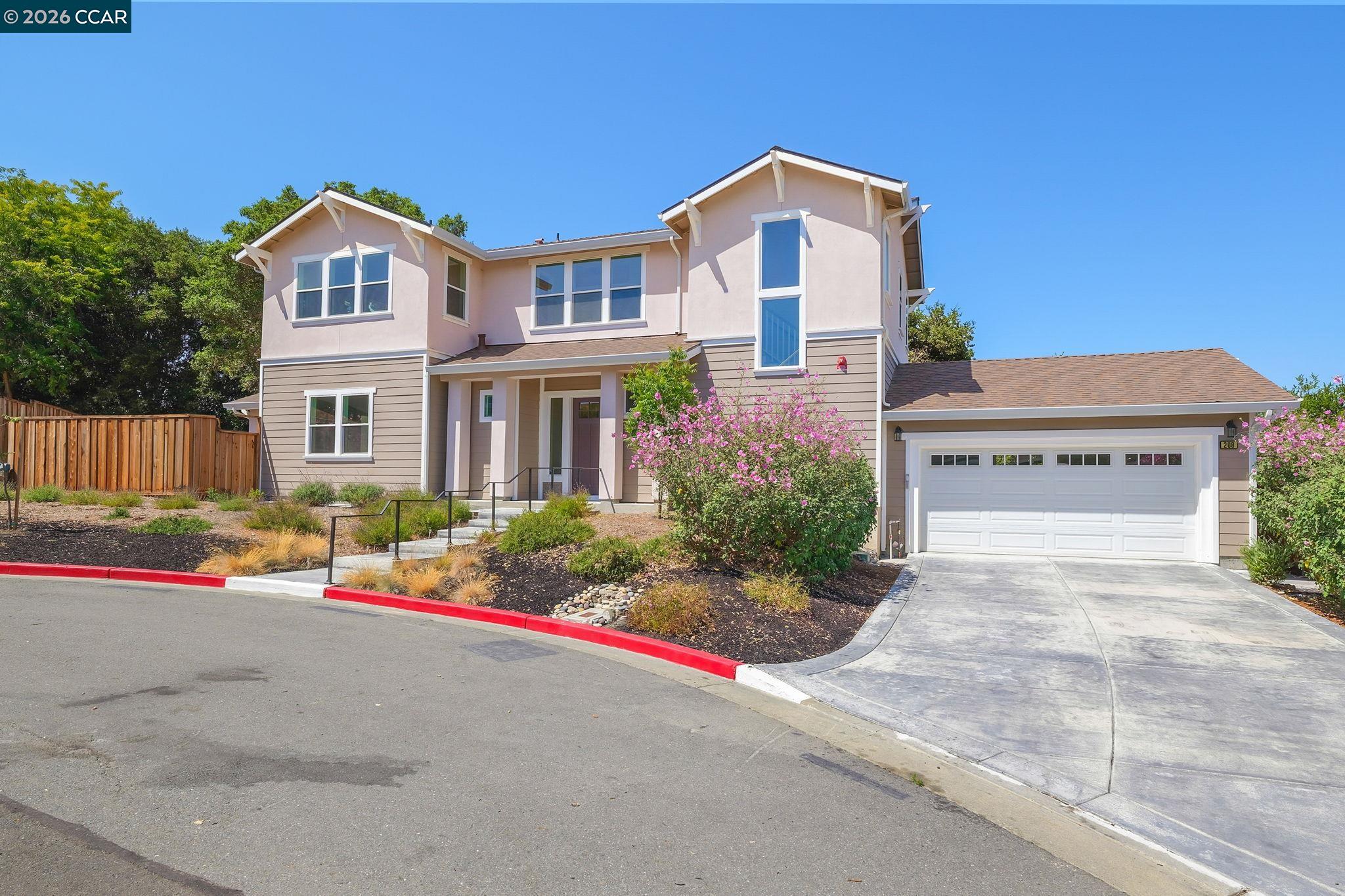208 Valley View Place El Sobrante, CA 94803 - Photo 2 of 31 a front view of house with yard