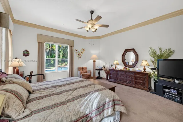 a spacious bathroom with a granite countertop sink a toilet a mirror and shower