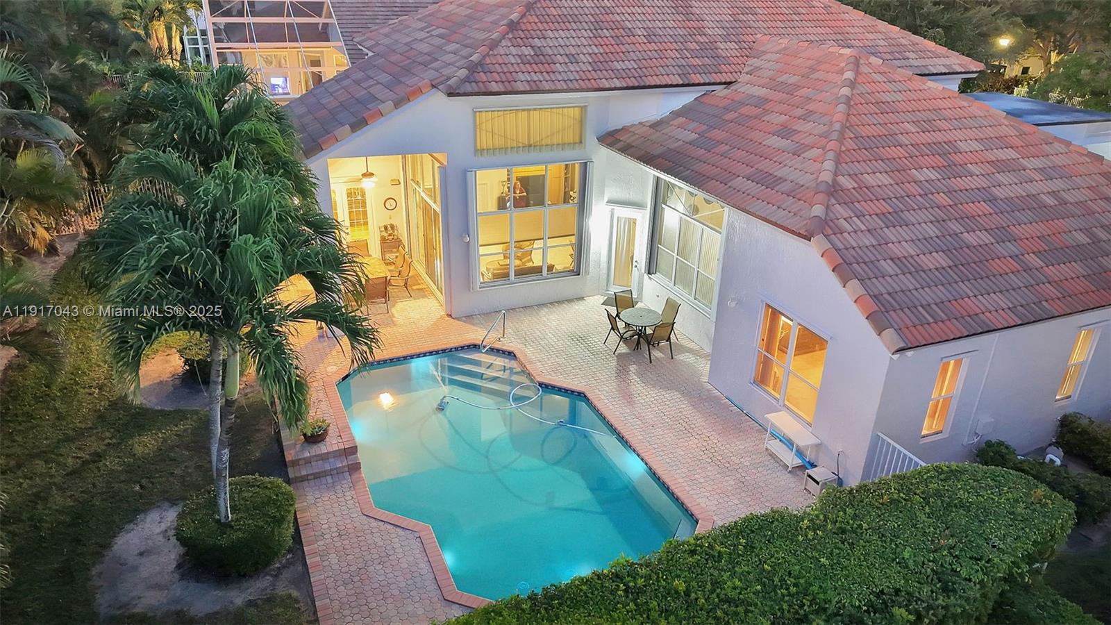 4123 West Lake Estates Drive Davie, FL 33328 - Photo 55 of 56 a view of a house with a yard