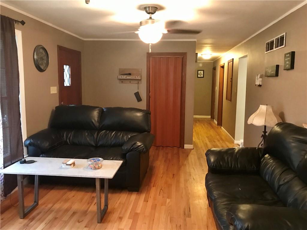 2884 South Bridge Road Washington, PA 15301 - Photo 14 of 17 a living room with furniture and a wooden floor