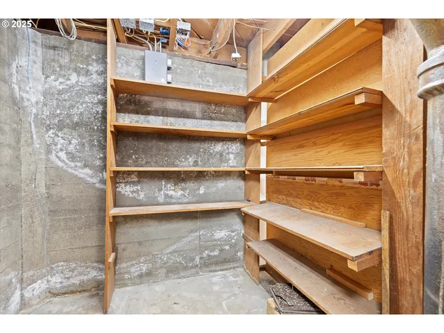 a view of closet area