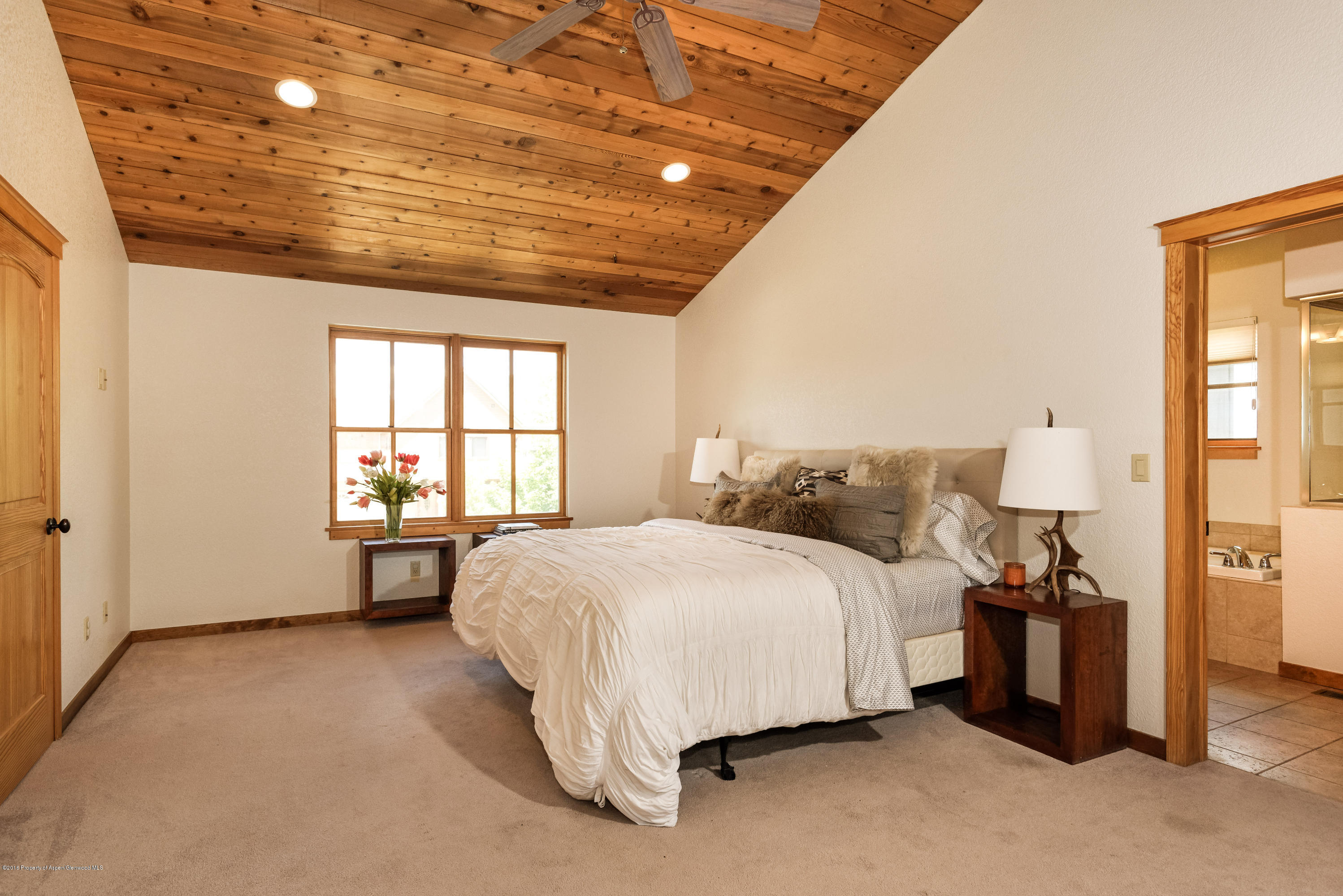 357 Sopris Circle Basalt, CO 81621 - Photo 14 of 24 a spacious bedroom with a bed and a window