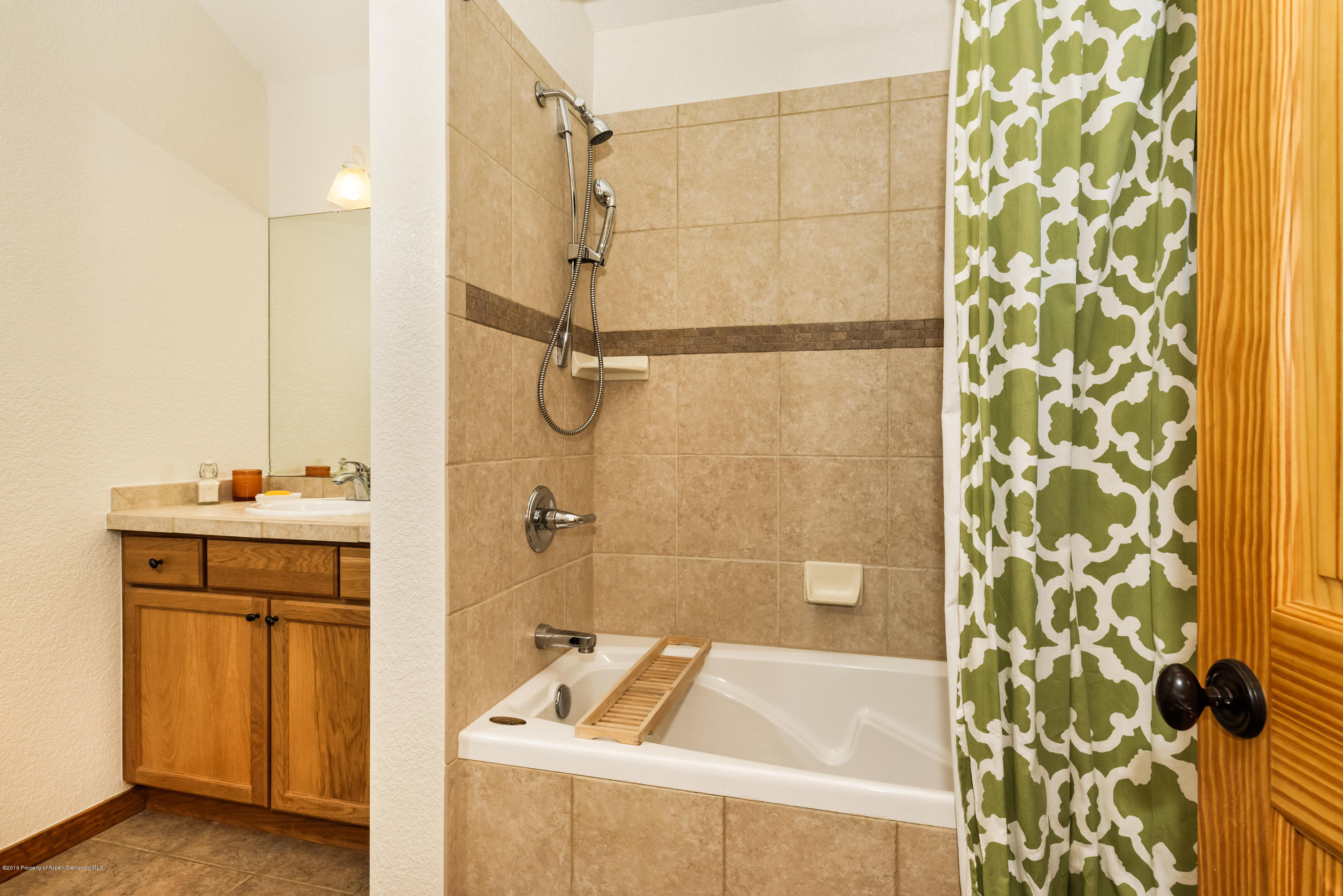 357 Sopris Circle Basalt, CO 81621 - Photo 21 of 24 a bathroom with a sink and a shower