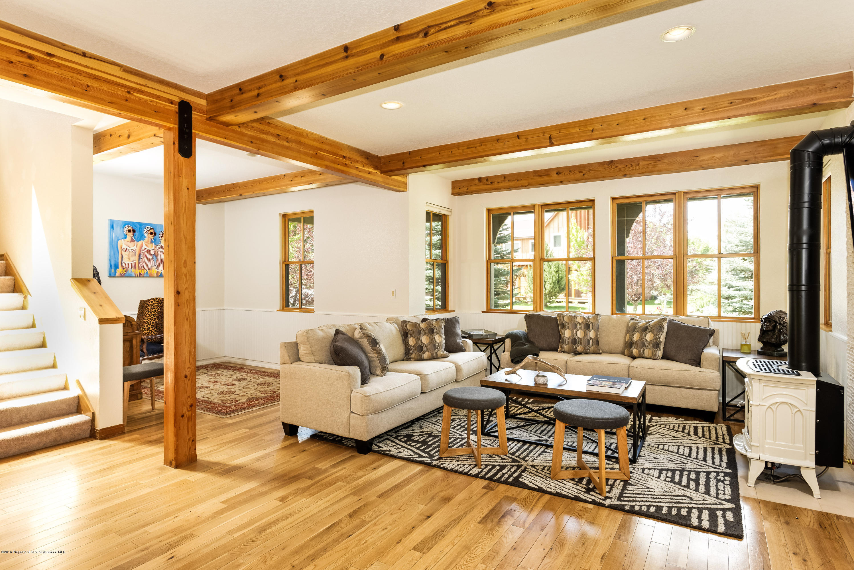 357 Sopris Circle Basalt, CO 81621 - Photo 5 of 24 a living room with furniture and a large window