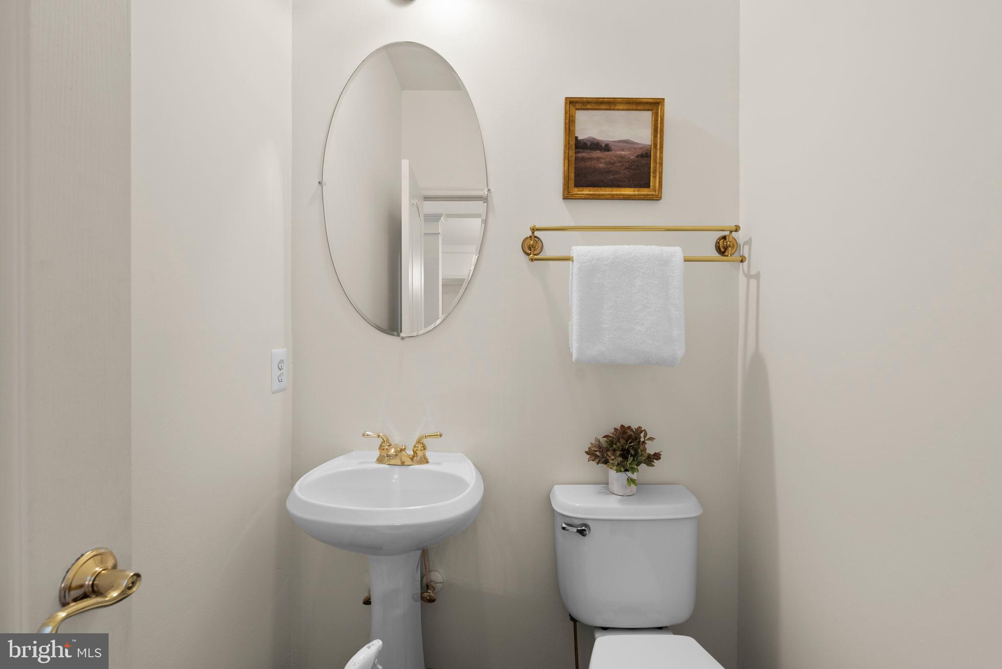 6015 Traceys Landing Road Tracys Landing, MD 20779 - Photo 39 of 68 half bathroom on main level