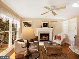 5130 Elder Road Baldwin, MD 21013 - Photo 10 of 47 Living room with wood burning fireplace