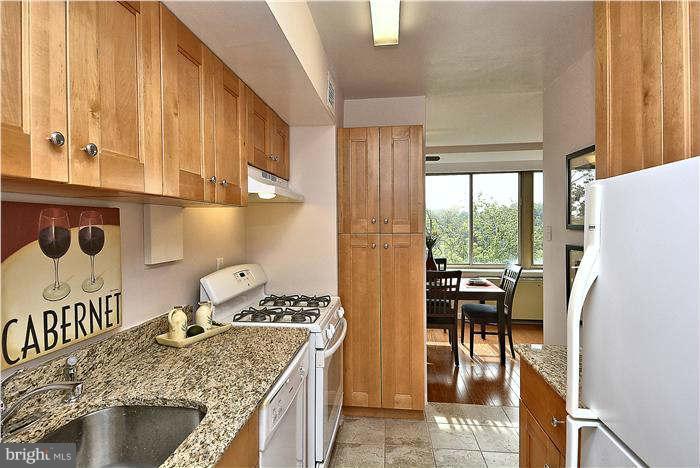 1210 North Taft Street, Unit 903 Arlington, VA 22201 - Photo 9 of 21 a kitchen with a refrigerator a stove and a sink