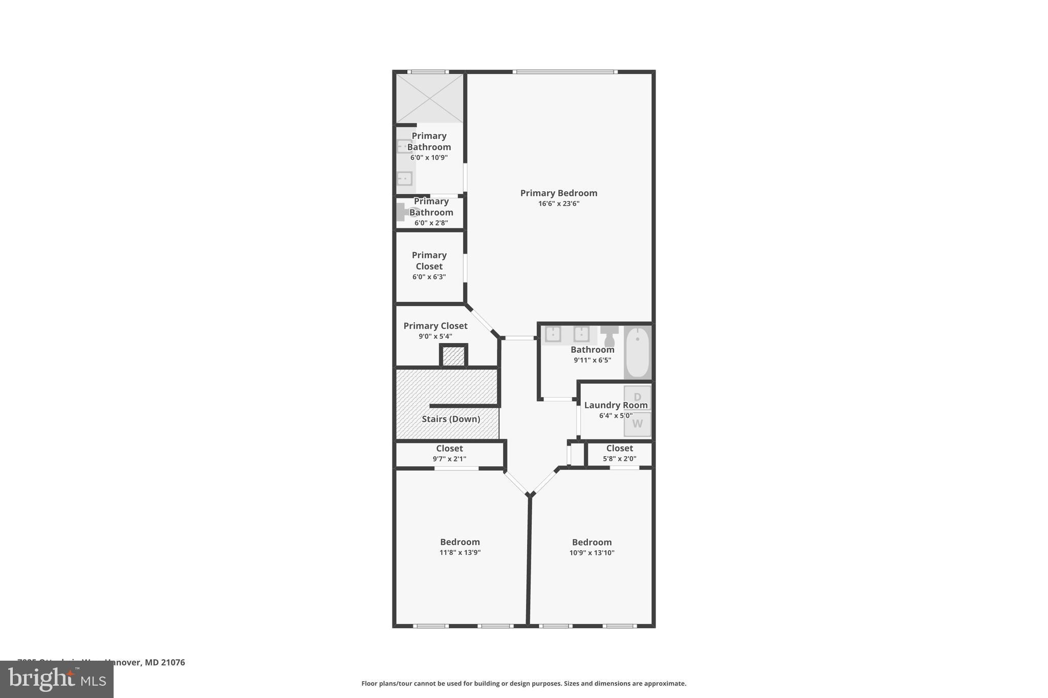 7825 Otterbein Way Hanover, MD 21076 - Photo 68 of 69 2nd Floor Floorplan