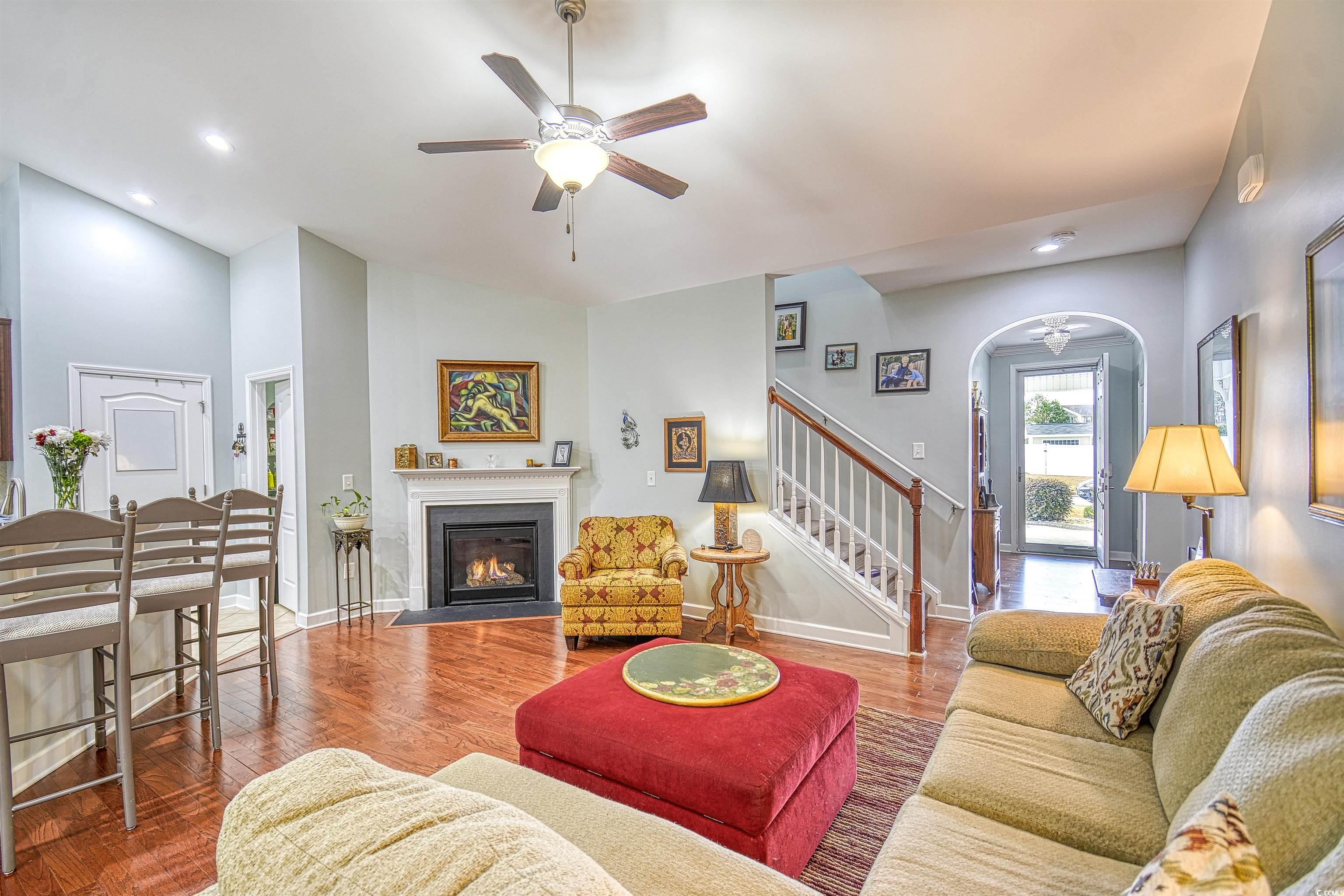 293 Ridge Point Drive Conway, SC 29526 - Photo 14 of 36 Living room featuring hardwood / wood-style floori