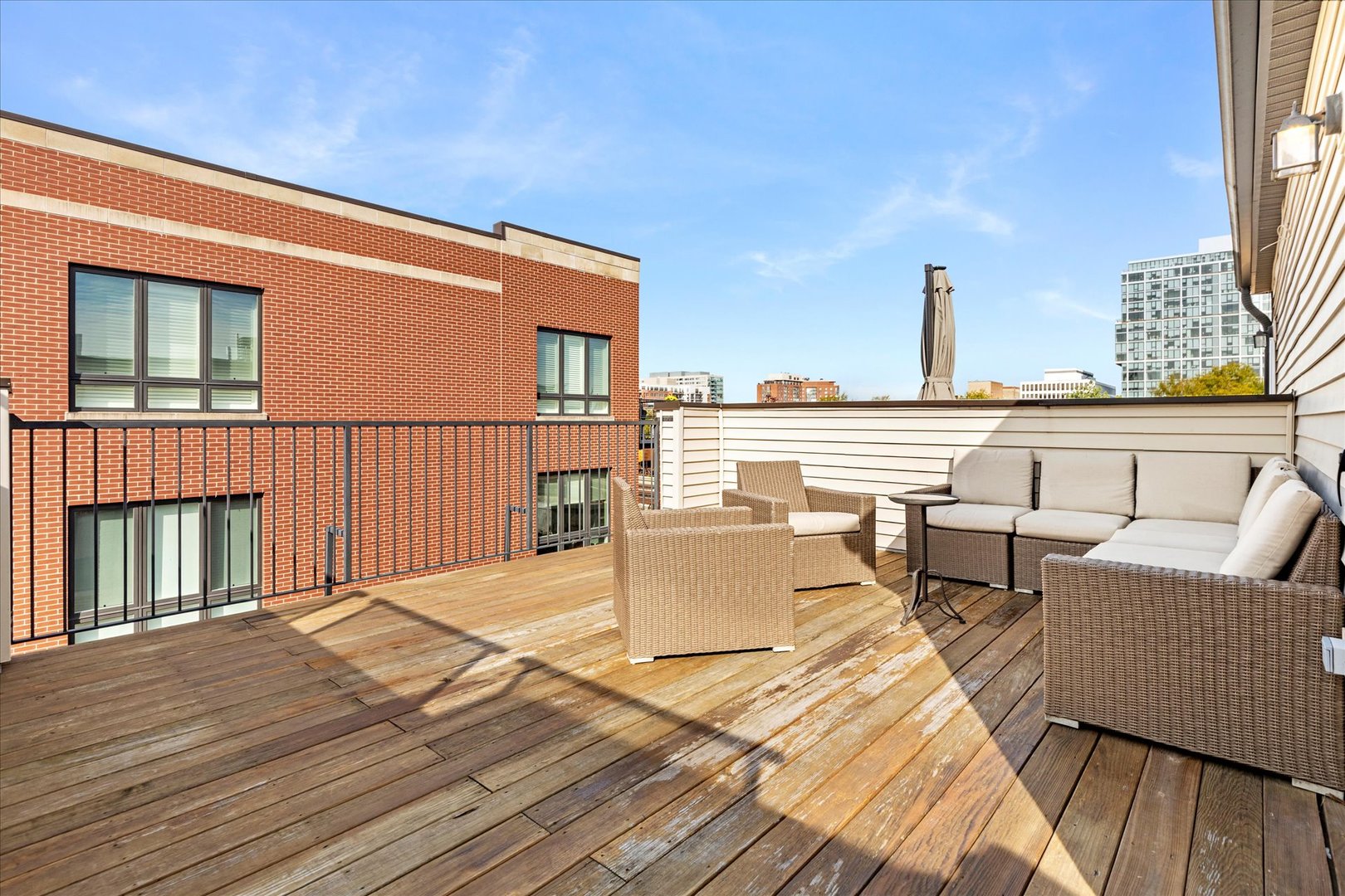 103 Home Avenue Oak Park, IL 60302 - Photo 27 of 33 a view of roof deck with patio