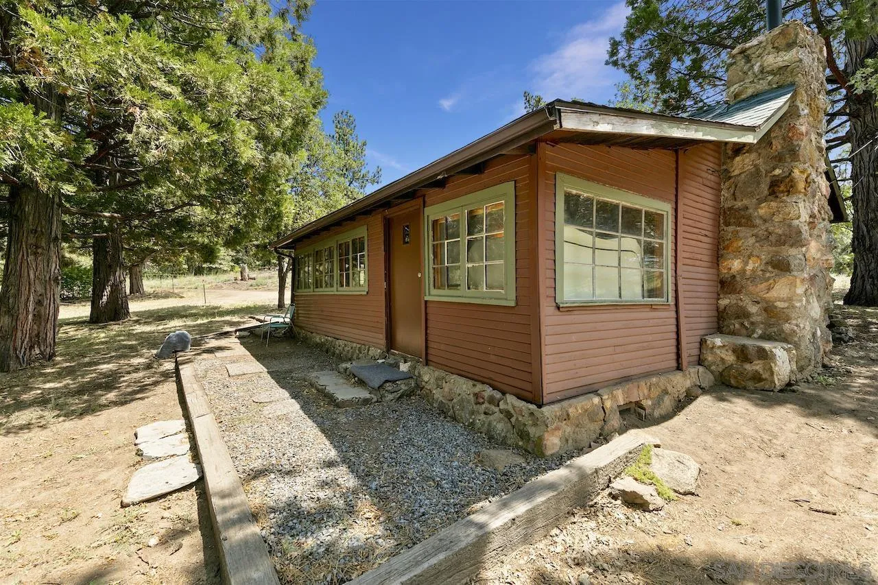 509 El Centro Terrace Mount Laguna, CA 91948 - Photo 22 of 23 a view of a house with a yard