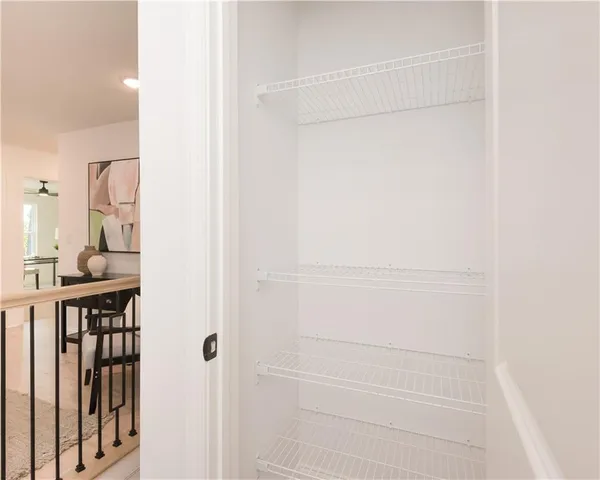 a view of a small space