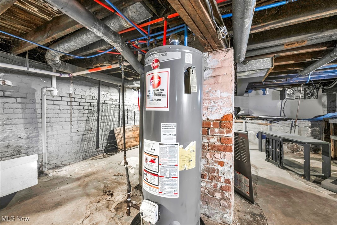 3405 Roehl Avenue Cleveland, OH 44109 - Photo 45 of 50 Utilities with gas water heater