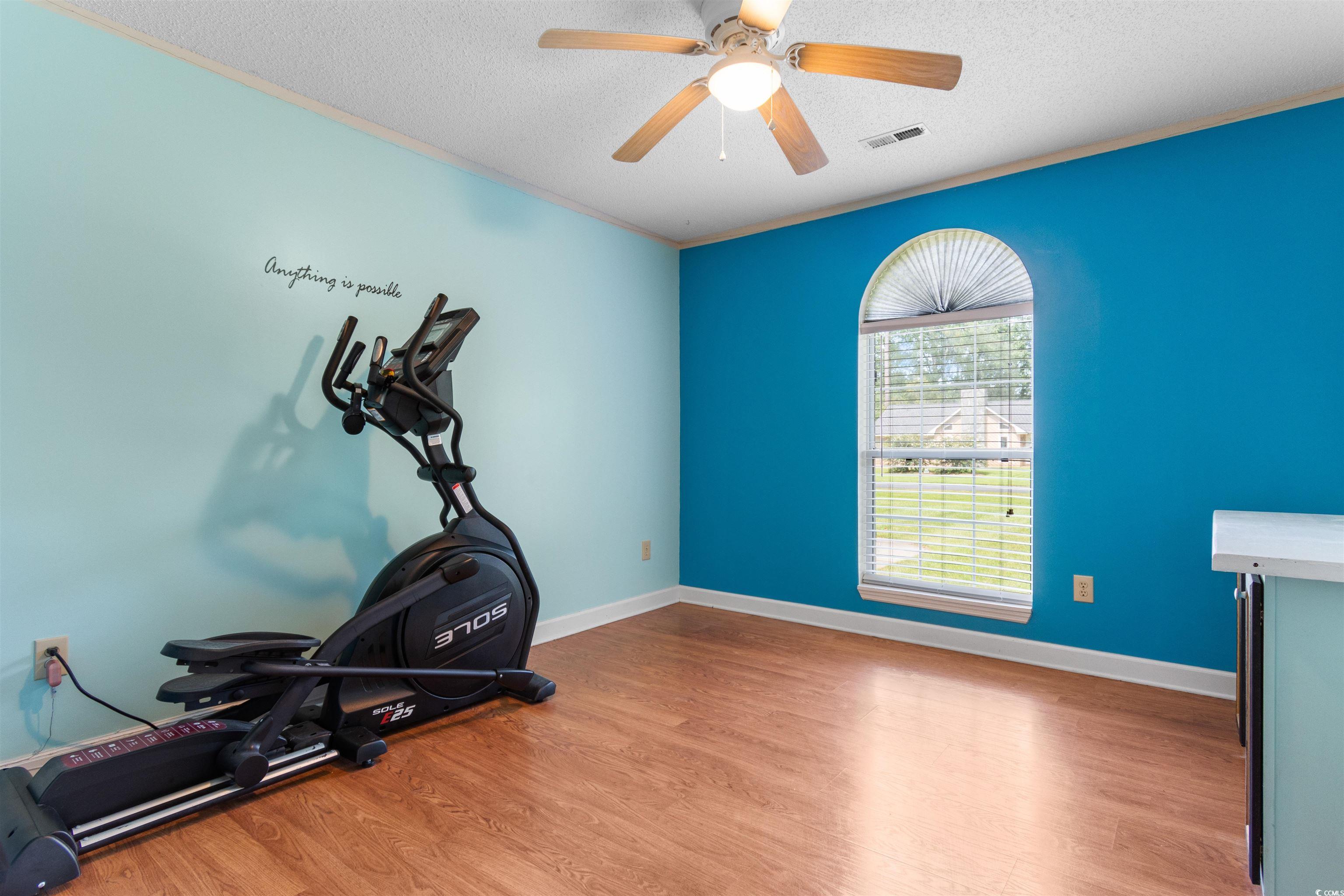 203 Prestwick Road Myrtle Beach, SC 29588 - Photo 23 of 34 Interior space featuring ceiling fan, ornamental m
