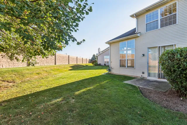 a house view with a swimming pool