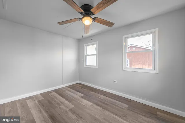 wooden floor in an empty room