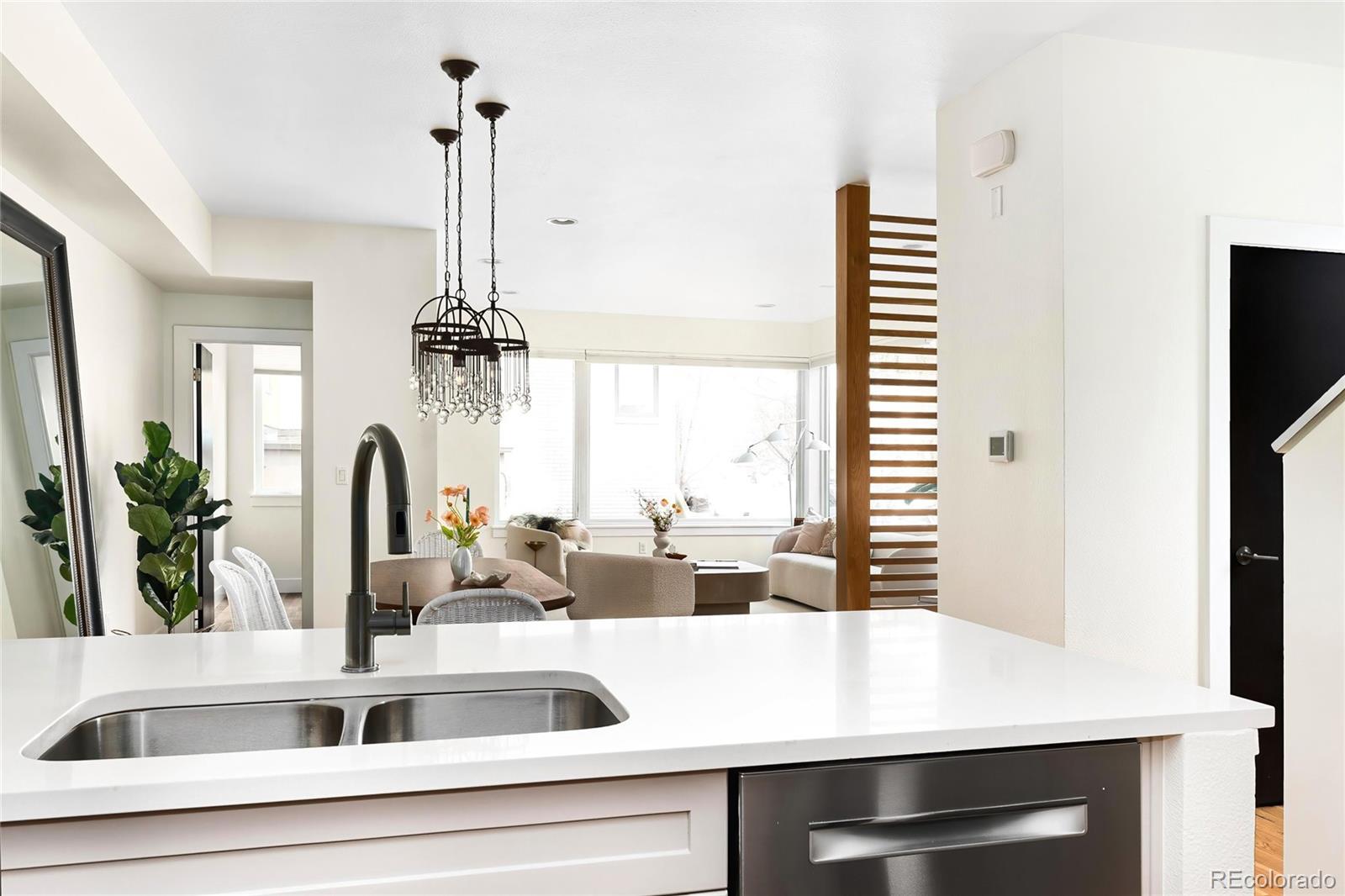 3166 Vallejo Street Denver, CO 80211 - Photo 16 of 50 a close view of sink and tap