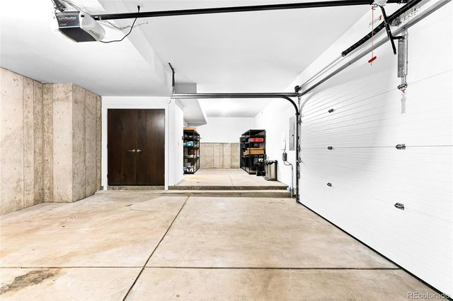 front view of a building with a street