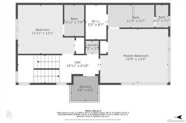 a picture of a bench in a room