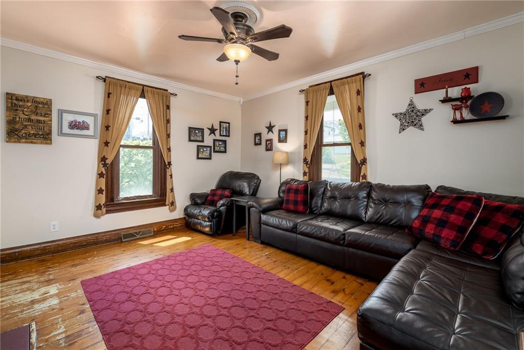 4 North Liberty Road West Alexander, PA 15376 - Photo 5 of 15 The first floor family room is spacious for family gatherings