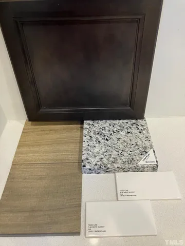 a view of wooden door