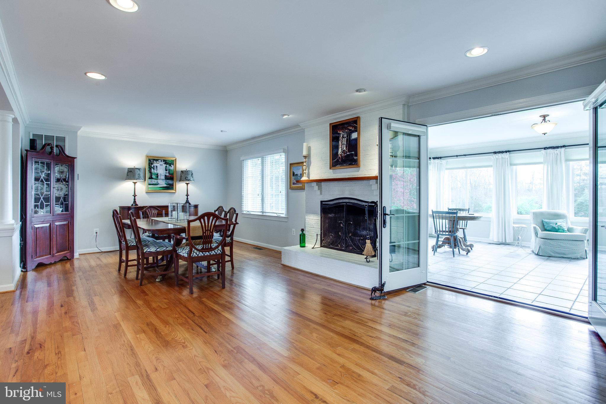 2105 Carrhill Road Vienna, VA 22181 - Photo 11 of 60 View of Dining Rm and Sunroom
